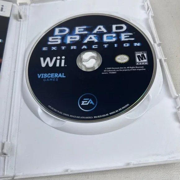 Dead Space Extraction Wii Game Horror Shooter Action Adventure Survival